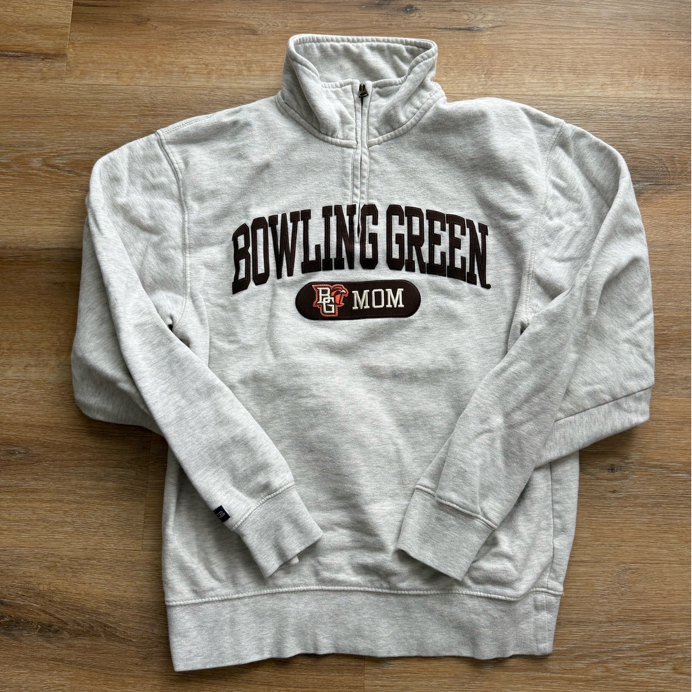 Jansport Light Gray Quarter-Zip Sweatshirt